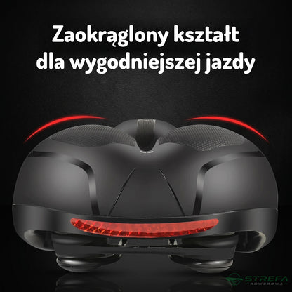 Anty-uciskowe siodełko EasyRide™ do jazdy bez bólu i dyskomfortu